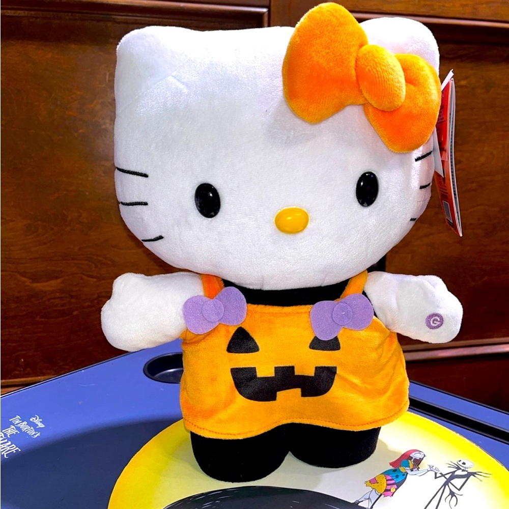 Pumpkin Hello Kitty side stepper